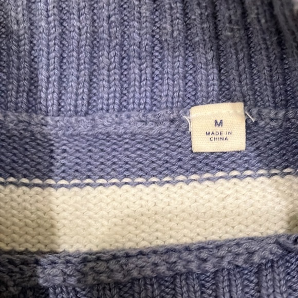 GAP 100% cotton striped sweater Medium - Picture 2 of 3